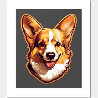 Corgi Posters and Art